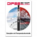 e-Zigarette mit Temperaturkontrolle