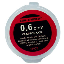 Coil Master Pre-built K Clapton Coil 5er Pack