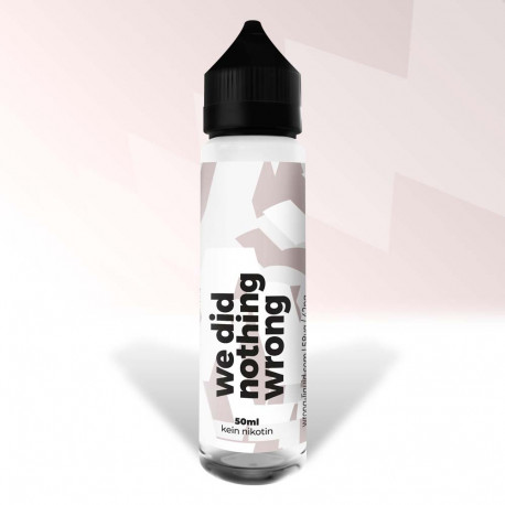 wrong? Liquid We Did Nothing Wrong - Cola-, Citrus- Mix 50ml