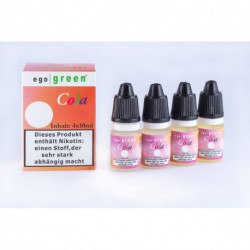 Vorteilspack 4x10ml süße Momente: Cola e-Liquid