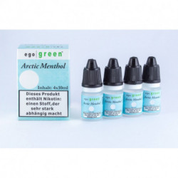 Vorteilspack 4x10ml Arctic Menthol e-Liquid