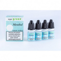 Vorteilspack 4x10ml Menthol e-Liquid
