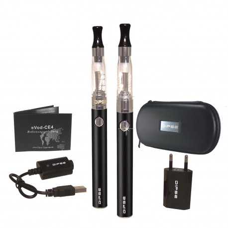 E Zigarette / eShisha Doppelset - 2 eGo-t