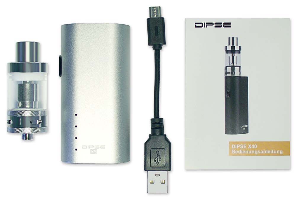 DIPSE X40 Box Kit - Lieferumfang