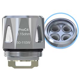 Joyetech ProCore Aries Verdampferkopf ProC4 (0,15 Ohm Widerstand)