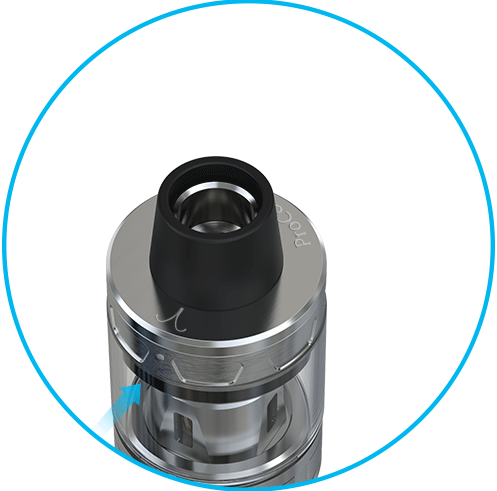 Joyetech ProCore Aries Atomizer Flip Top Fill.
