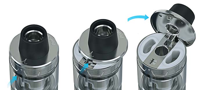 Joyetech eVic Primo 2.0 - Einfach mit Liquid befüllen