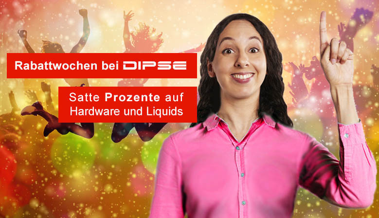 Sonderangebote bei e-Zigaretten und Liquids